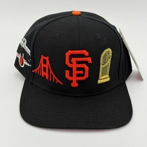 Pro Standard San Francisco Giants World Series Champions 2014 Snapback Hat Black